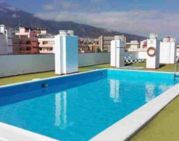 Toplage. Blick. Sauber. Guenstig. Pool. Gepflegt Пуэрто-де-ла-Крус Экстерьер фото