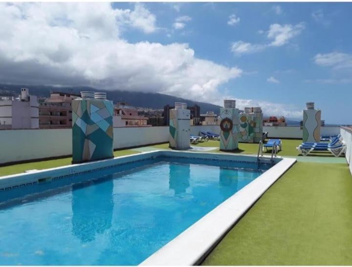 Toplage. Blick. Sauber. Guenstig. Pool. Gepflegt Пуэрто-де-ла-Крус Экстерьер фото